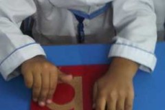 Sand Paper Activity Letter B